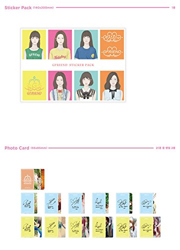 G-FRIEND GFRIEND - LOL~Lots Of Love ver.~ (1st Album) CD with
