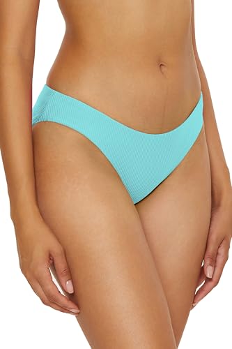 BECCA Women's Monte Carlo Shirred Hipster Bikini Bottom, Cheeky Coverage, Swimwear Separates2