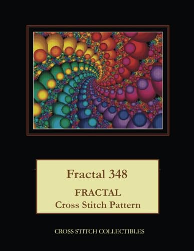 Fractal 348: Fractal Cross Stitch Pattern