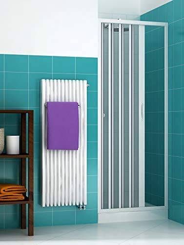 Cabine de douche pliante 120 cm solution problème d'espace petite salle de bain