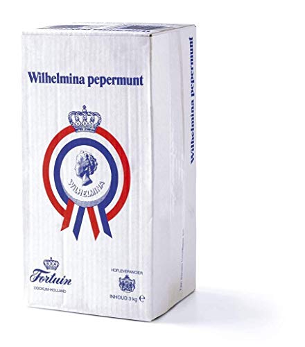 Fortuin Wilhelmina Peppermints (Pepermunt) 6.6 Lbs (3 kg) - 4 PACK