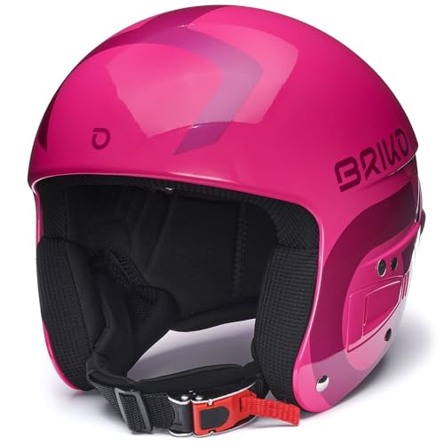 Casco Briko para rutas urbanas y descensos de montaña color violeta