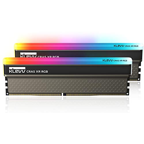 エッセンコアクレブ KLEVV デスクトップPC用 ゲーミング メモリ PC4-28800 DDR4 3600MHz 16GB x 2枚 CRAS XR シリーズ SK hynix製 メモリチップ採用 KD4AGU880-36A180Z