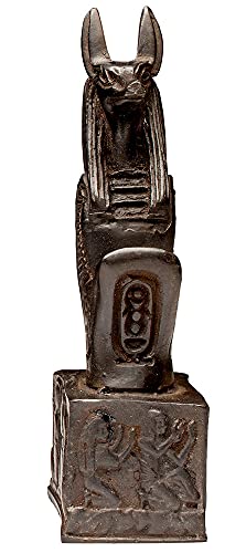 Estatua de Anubis Arrodillado Negra 5 pulgadas miniatura 4