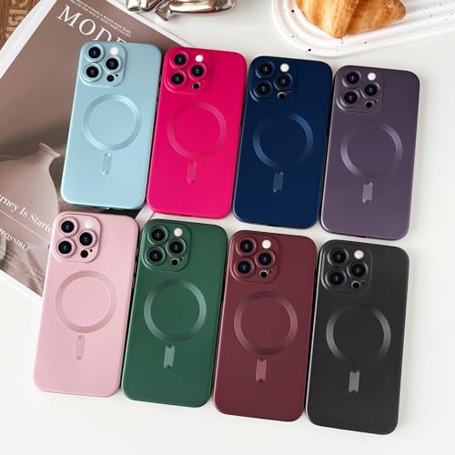 Coque iPhone 12 Pro Max MagSafe à finition métallique mate - 5
