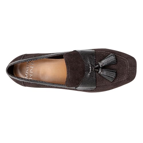 Image of Donald Pliner Women's Kressida Dress Loafers, 2 inch Block Heels for Women, Slip-On Heels for Women