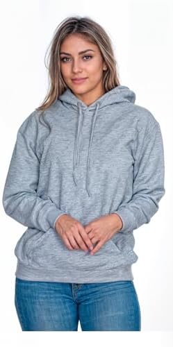 Moletom Liso Flanelado Feminino Blusa De Frio Canguru Sem Estampa...