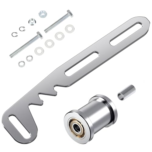 CILOYU Mini Bike Chain Tensioner Adjuster Bracket with Roller Compatible with Predator 79cc 212cc 224cc 196cc GX160 GX200 Engine Baja Doodlebug DB30 Coleman CT200U CT200U-EX BT200X Baja Minibike Parts