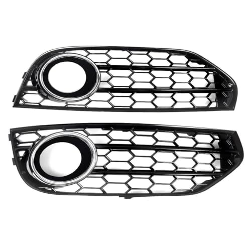 Grille de radiateur pour A4 Allroad 2010-2016 avec finition élégante à anneau chromé