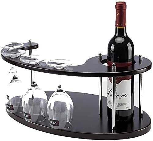 Soporte para botellas de vino madera 47x28x19.5cm