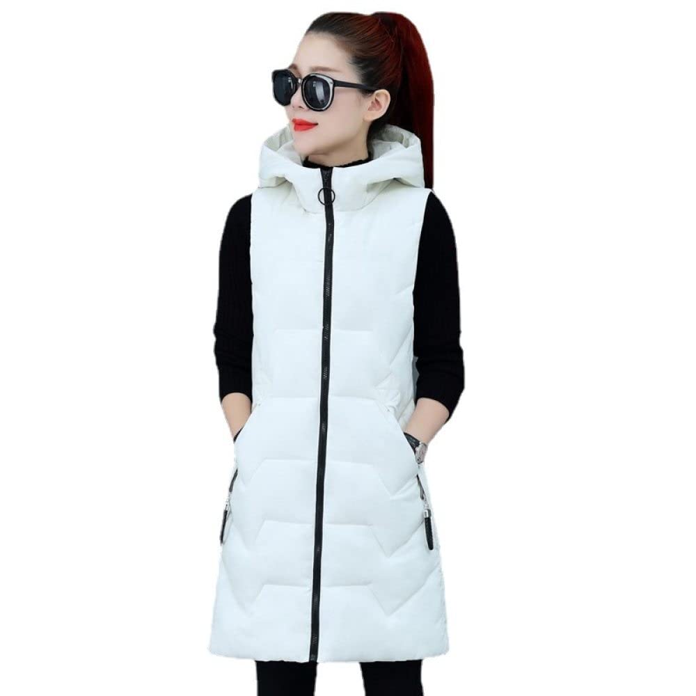 Modieuze gewatteerde bodywarmer, dames