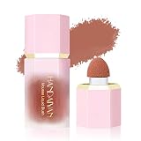 GL-Turelifes Cream Liquid Blush Makeup, Air Cushion Blush for Cheeks, High Pigment, Weightless, Velv