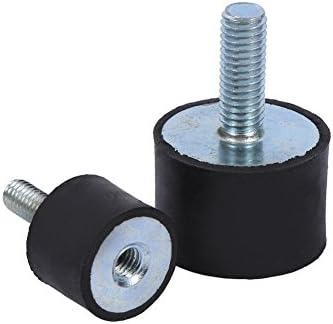 4 Pcs M8 M6 Anti-Vibration Isolator Rubber Vibration Isolation Mounts shock absorber Silentblock Car Boat Bobbins(VD30*20 M8*23)