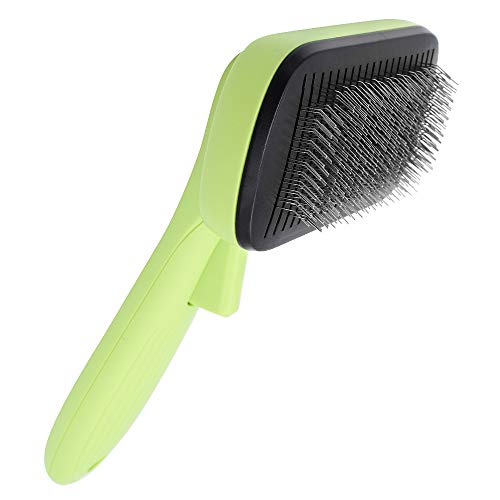 Hensych Huisdier Haar Automatische Telescopische Verwijdering Borstel, Hond Kat Verzorging Reinigingsbenodigdheden, Zelfreinigende Slicker Kam Past Verschillende Hond Kat Haar