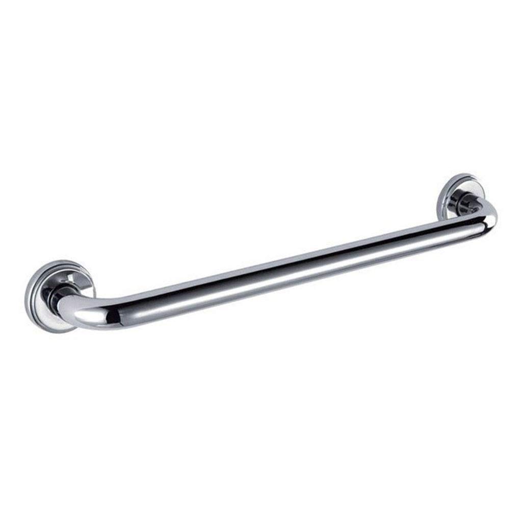 Barra de Apoyo para baño, de Acero Inoxidable, para bañera, con asa de Seguridad, para Ducha o baño, Montaje en Pared (Color: 350 mm, 25 mm de diámetro).