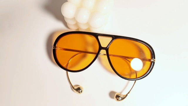 Amazon.com: Kenailw Oversized Aviator Sunglasses for Women  display picture 2