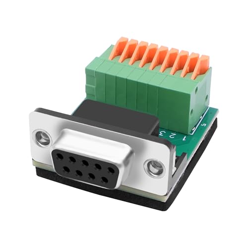 DB9 9-Pin Male To Female Serial Port Connector Terminal Adapter RS232 To RS485 Converter Board From Connectors, Plugs & Sockets - Price 5.38 - View #5