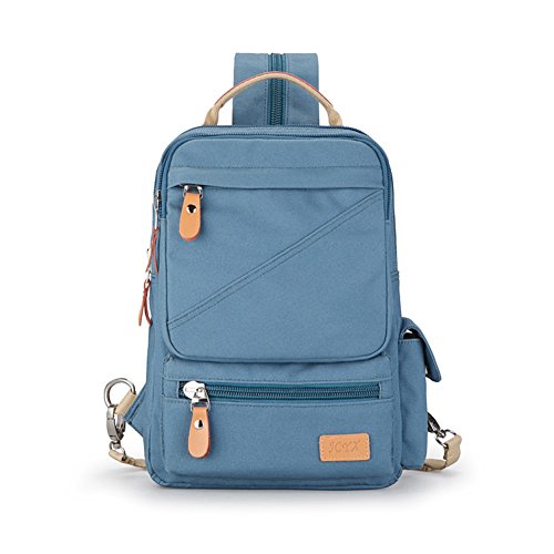 Sac de toile bleu pour collégiens idéal pour les cours et les sorties quotidiennes