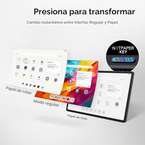 Miniatura 6 de Tcl Nxtpaper 14 Wifi Pen Funda - Tablet De 14.25 2.4k, Octa-Core, 8gb De Ram 8gb Extensión Ram , Memoria De 256gb, 10000 Mah De Batería, Carga Rápida 33w, Android 14, Gris