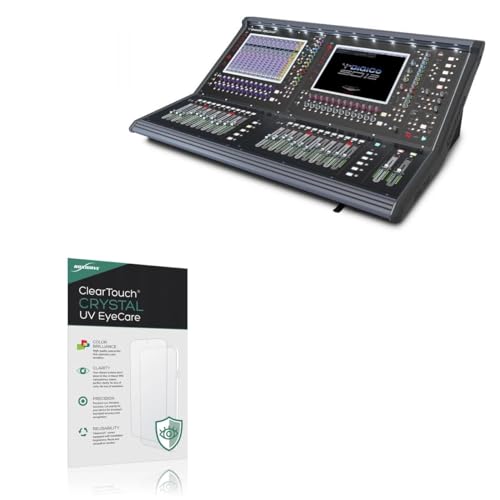 BoxWave Screen Protector Compatible With DiGiCo SD12 - ClearTouch Crystal Anti-UV EyeCare (2-Pack), Filters out Harmful Blue Light Reduce Fatigue