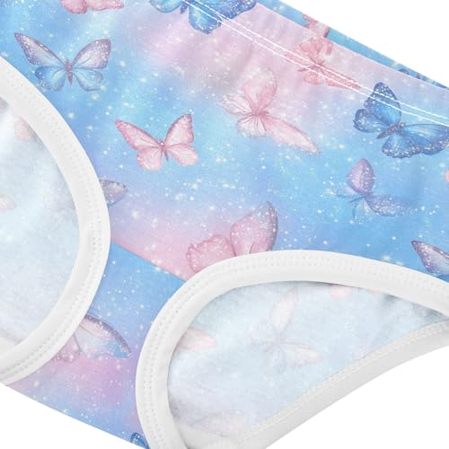 Girls Underwear Soft Cotton Butterfly Kids Panties in Sizes 2/3t, 4t, 5t, 6 and 84