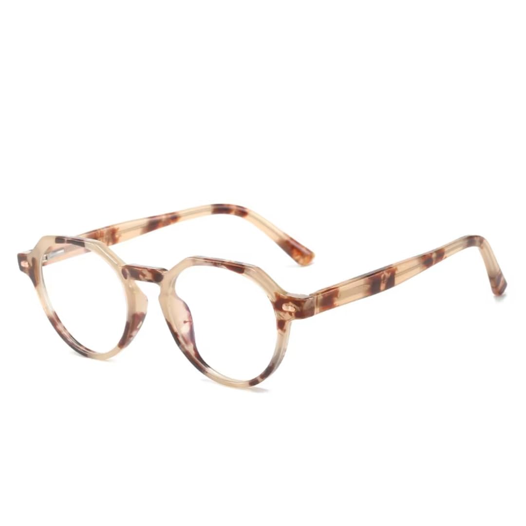 Montura de gafas de sol retro ovaladas TR90, moda para mujer y hombre, bisagra de resorte, protección UV400.