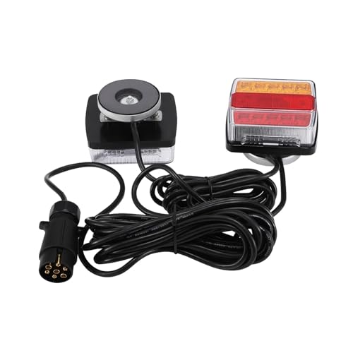 HONGYISM Juego Pilotos Traseros Luz Trasera Freno LED Impermeable Remolque Con Intermitente 36 Camiones, Remolques, Autocaravanas Uso Comercial Multivehículo