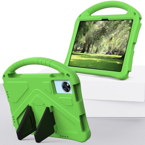 Coque DOOGEE U11抗震防摔保护套，11寸绿安全EVA带背带解决平板碎屏痛点 - 4