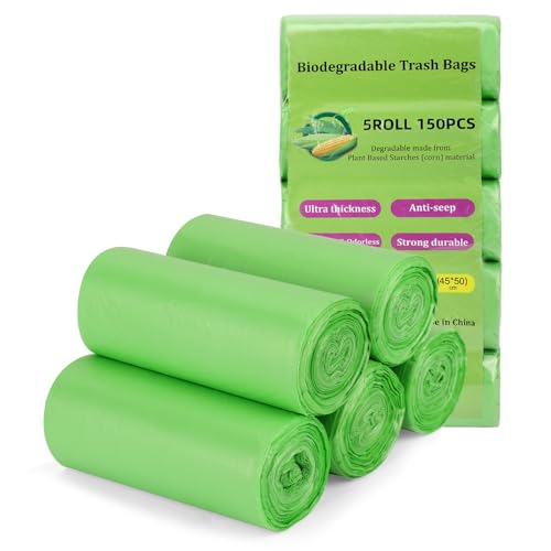 BioMat Kompostierbare 60l Müllsäcke, 30 Biomüllbeutel Für Biotonne