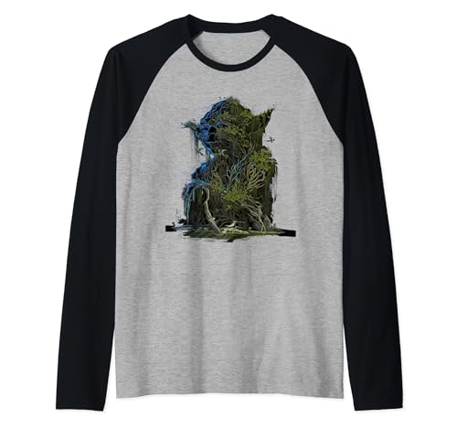 T-shirt baseball Star Wars Yoda look urbain décontracté