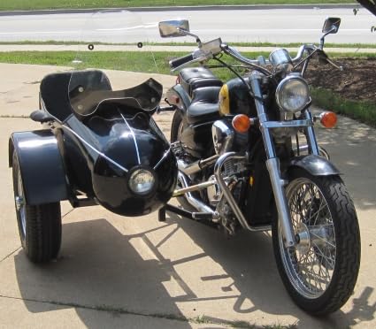 GSI - Classical RocketTeer Side Car Motorcycle Sidecar Kit -