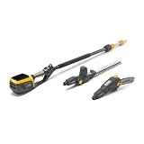Stiga Akku-Multitool MT 500e, inkl. Heckenschere, Kettensäge und Teleskopstange, 48V Akku