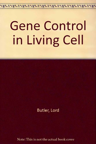 Gene Control In Living Cell 0465026699 Book Cover