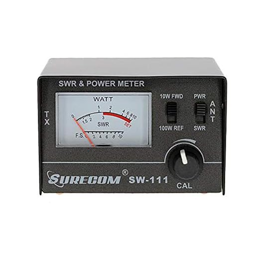 Mcbazel SURECOM SW-111 100 Watt SWR/Power Meter for CB Radio Antenna