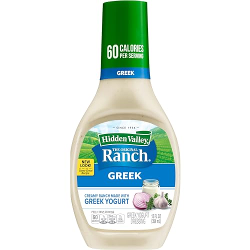 Hidden Valley Ranch Greek Yogurt Dressing & Dipping Sauce, 12 oz