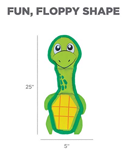 Brinquedo Cachorro Ultrarresistente Invincibles Tartaruga Marinha