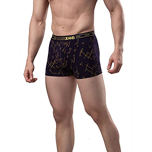Image of Underjeans Men's Cotton Blend Regular Fit Trunk