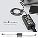 AC Charger Compatible with Samsung Galaxy Book Flex 2 Alpha NP730QDA NP730QCJ NP730QDA-KA3US NP730QCJ-K01US Galaxy View SM-T670 SM-T677A 18.4 Tablet ATIV Book 9 NP900X NP940X A13-040N2A PA-1400-96