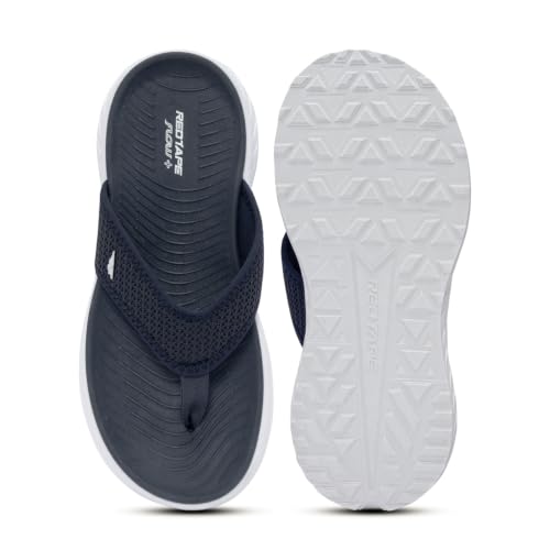 Image of Red Tape Thong Casual Sandals for Men in Dark Grey | Casual Sandals