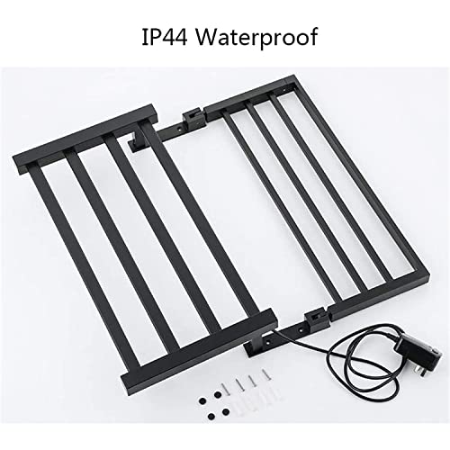 Radiateur Sèche-Serviettes 220V à Chauffage Rapide et 4 Barres Carrées