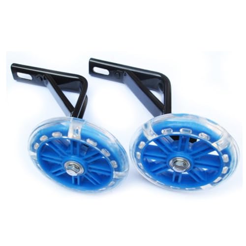 Ruedas de entrenamiento azules Veemoon para bicicletas infantiles de 20 pulgadas