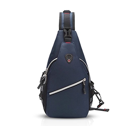 FANDARE Unisexo Bolso Pecho  Impermeable Bandoleras Cruzada  Mochilas