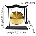 Uenede Brass Desktop Gong Feng Shui Zen Art Chinese Style Clear Sound Fortune Table Collectible Figurines