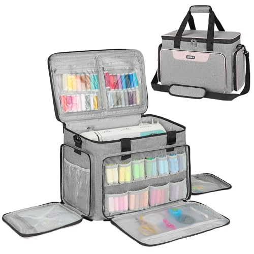 Sewing Machine Carrying Case Bag Compatible for Most Standard Singer,Brother,...