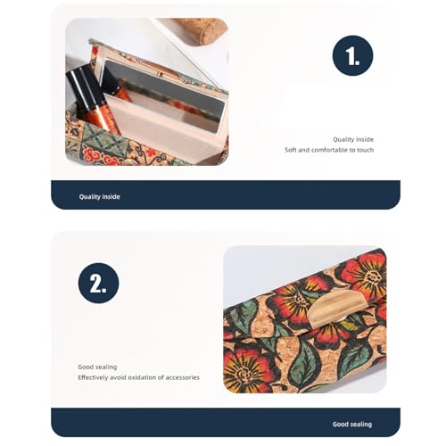 Mandala Bohemian Style 6 Pcs Lipstick Case With Mirror Chapstick Holder Storage Vintage Makeup Box Small Gifts Case4