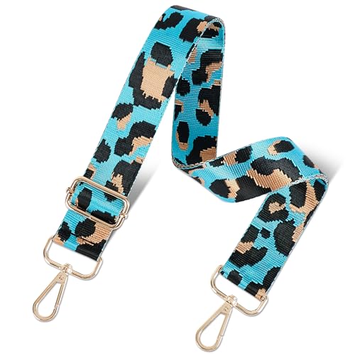 Image of chushui Leopard Print Purse Strap for Women,Adjustable Crossbody Bag Strap