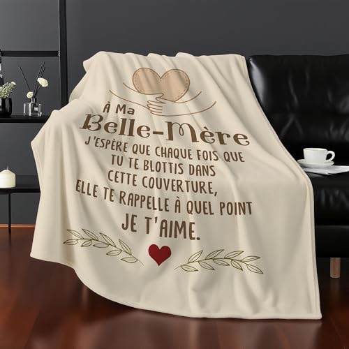 Couverture cadeau pour Parrain : l'accessoire de canapé idéal pour ses soirées d'hiver