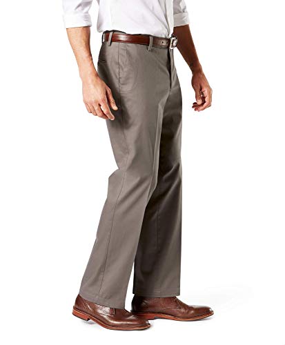 Image of Dockers Mens Straight Fit Signature Lux Cotton Stretch Khaki Pant - Creased