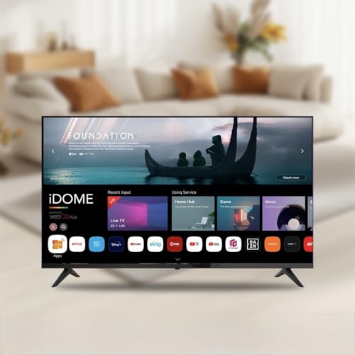 Smart Web OS TV 32', WiFi, Freeview HD Ready, sin marco, 2 HDMI, USB, 220V
