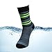 Yageshark Wasserdichte Socken Ultraleichte Atmungsaktive Sport Klettern Trekking Wandern Camping Angeln Socken (grau, 39-42)